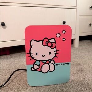 Hello Kitty Pink and Teal makeup refrigerator